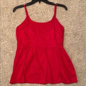 Super cute red camisole top